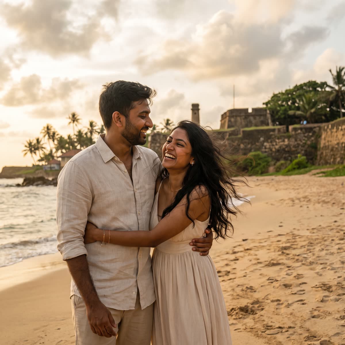 Aanya & Rohan at Galle Fort