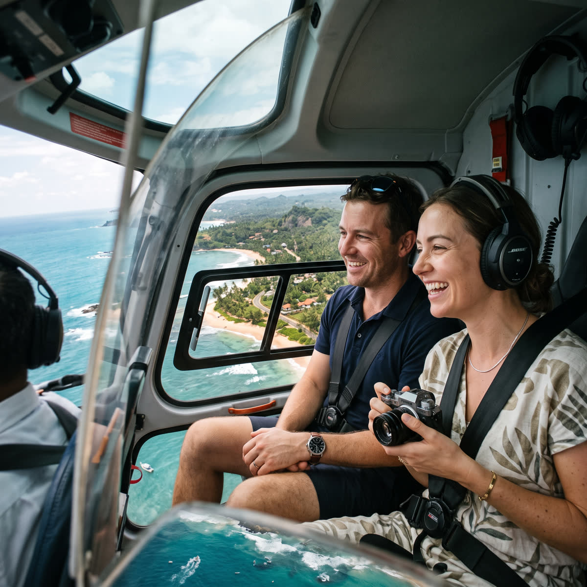 Helicopter tour