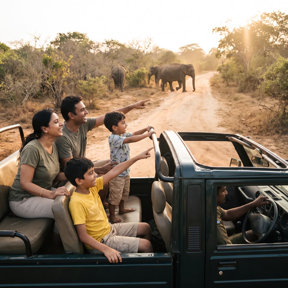 Family safari