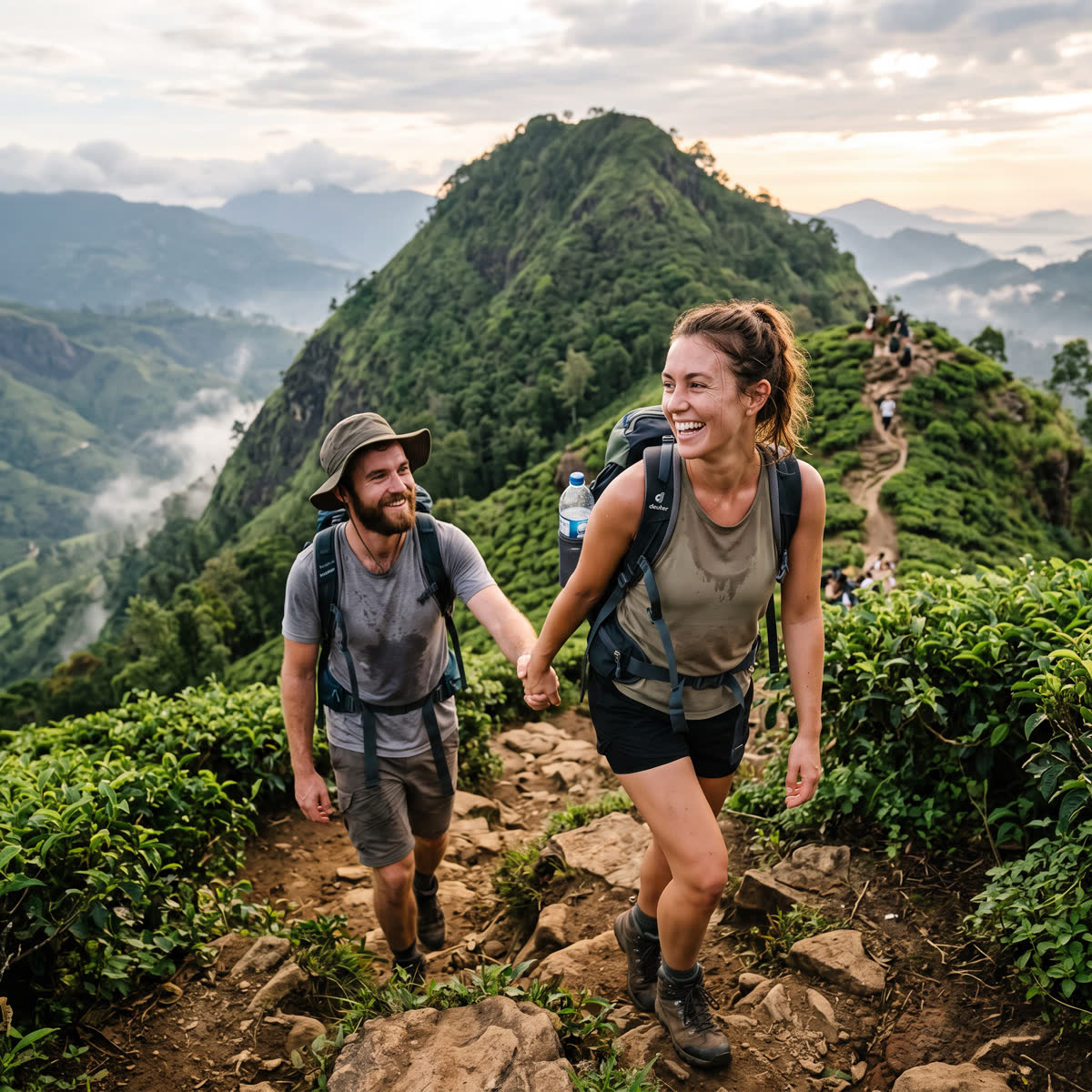 Hiking Little Adam's Peak